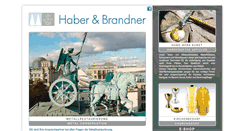 Desktop Screenshot of haber-brandner.de